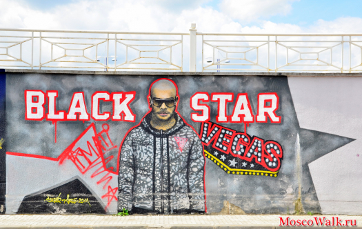 Граффити Black Star Тимати