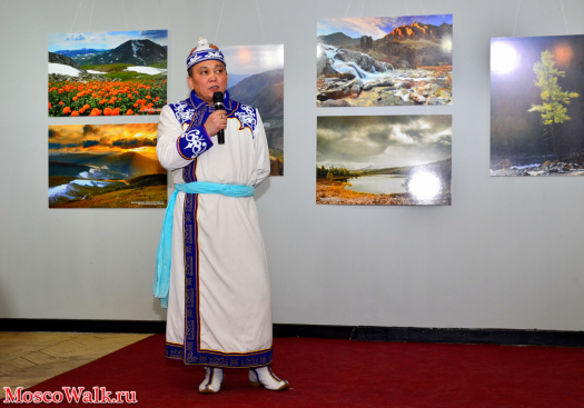 Торжественное открытие выставки Золотые горы Алтая