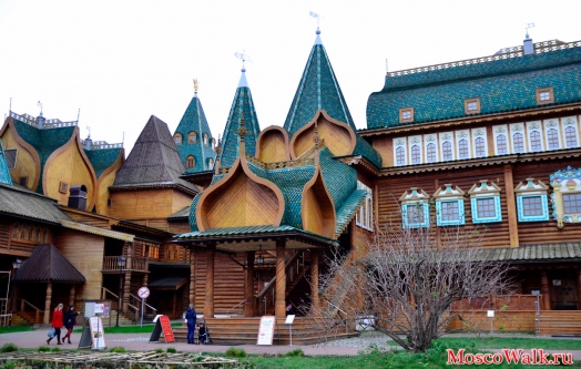 дворец царя Алексея Михайловича в Коломенском 