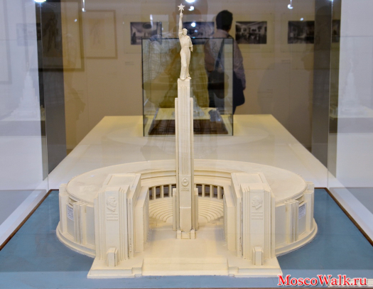 Модель павильона СССР на Всемирной выставке в Нью-Йорке. 1939г.