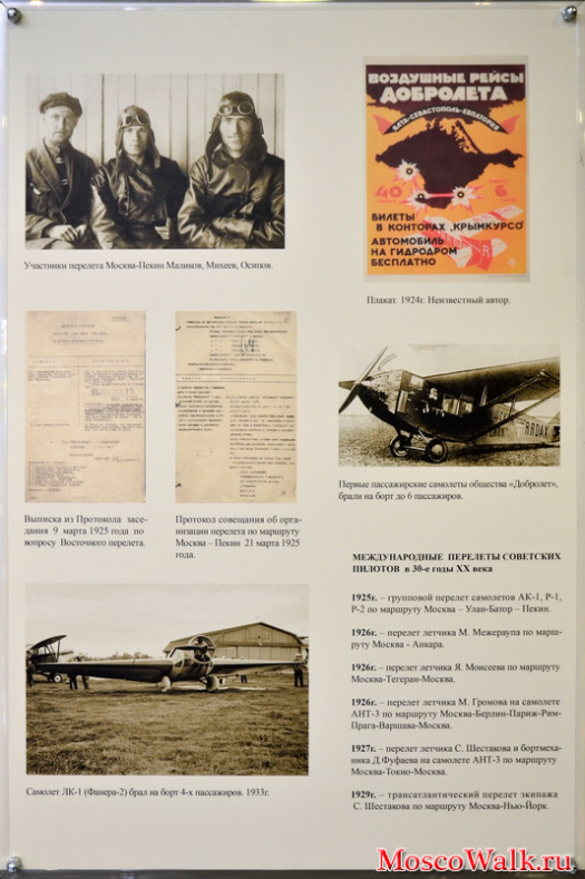 Международные перелеты советских пилотов