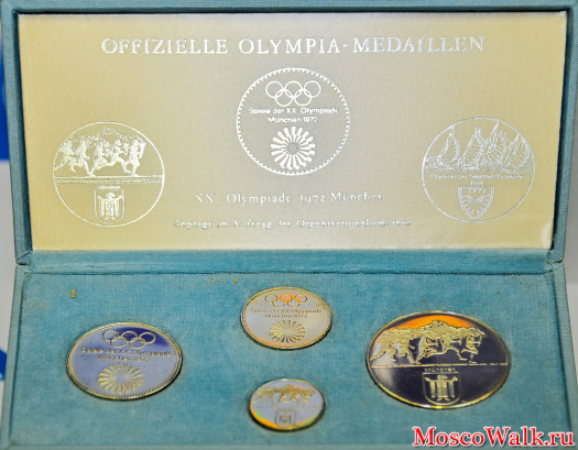 Медали Олимпийских игр в Мюнхене 1972 год
