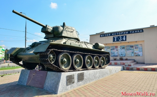 Танк Т-34 выпуска 1942