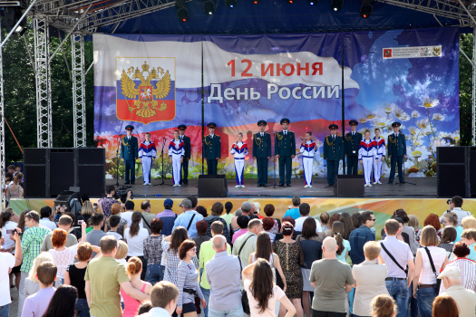 День России в Измайловском парке