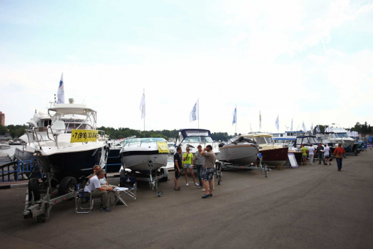Пятая Российская ярмарка яхт и катеров «Водный мир» 2014
