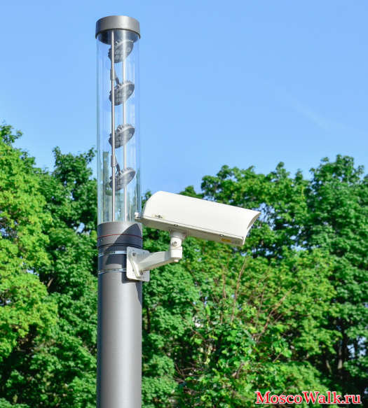 камеры видео наблюдения в Гончаровском парке