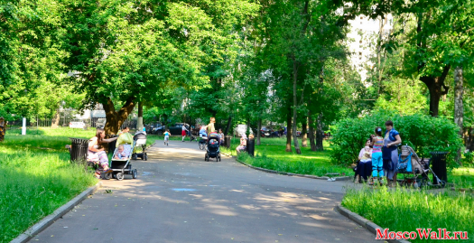 прогулки с детьми в Перовском парке