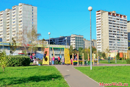 Детская площадка район Гольяново