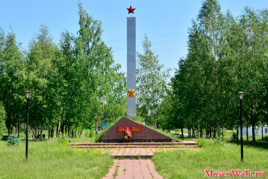 памятник ВОВ в Солнечногорске