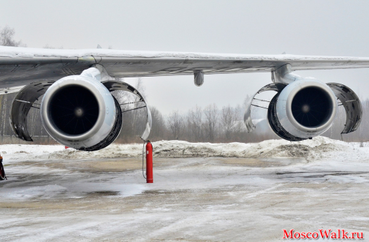запуск двигателей Ил-86