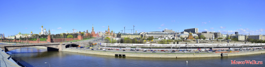 Достопримечательность Москвы (Панорама)
