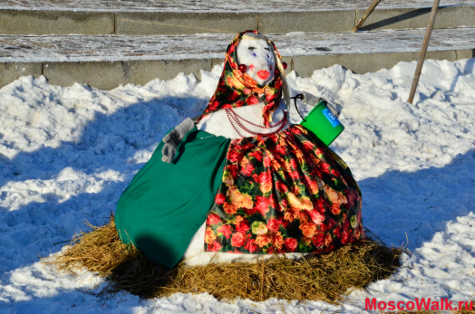 русский народный снеговик