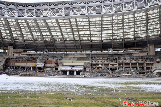 реконструкция стадиона Лужники 