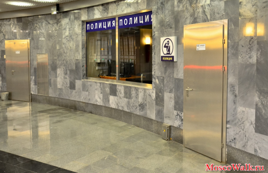 отделение полиции на станции метро Спартак