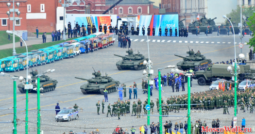 Т-90А российский основной боевой танк.