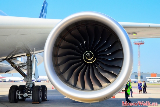 A350 XWB турбина самолета