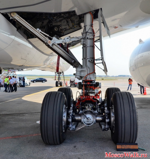Airbus A350 использует шины Michelin