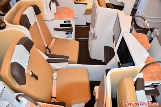 A350 кресла бизнес класса 