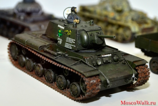 Модель: Танк КВ-1 Бестрашный