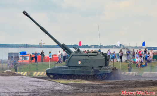 современная российская 152-мм дивизионная самоходная гаубица