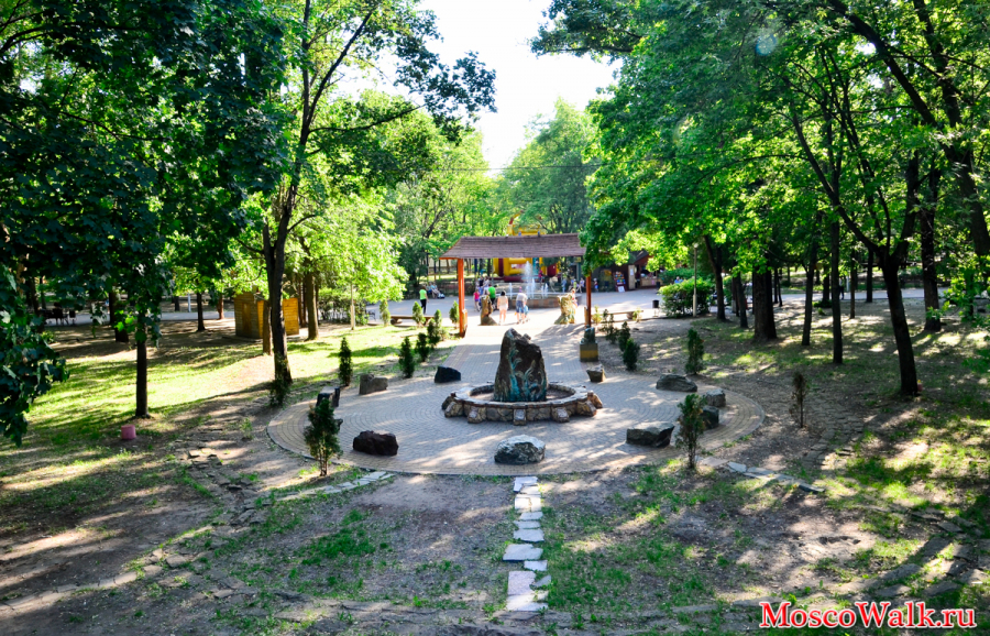 Парк культуры и отдыха Юность на ул. Пушкина в Брянске