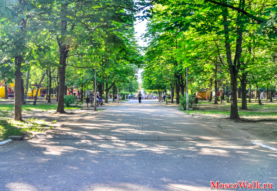 отдых в парке Юность город Брянск