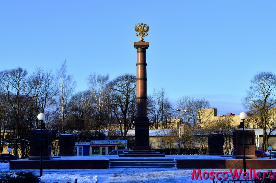Монумент в честь присвоения Пскову звания Город воинской славы