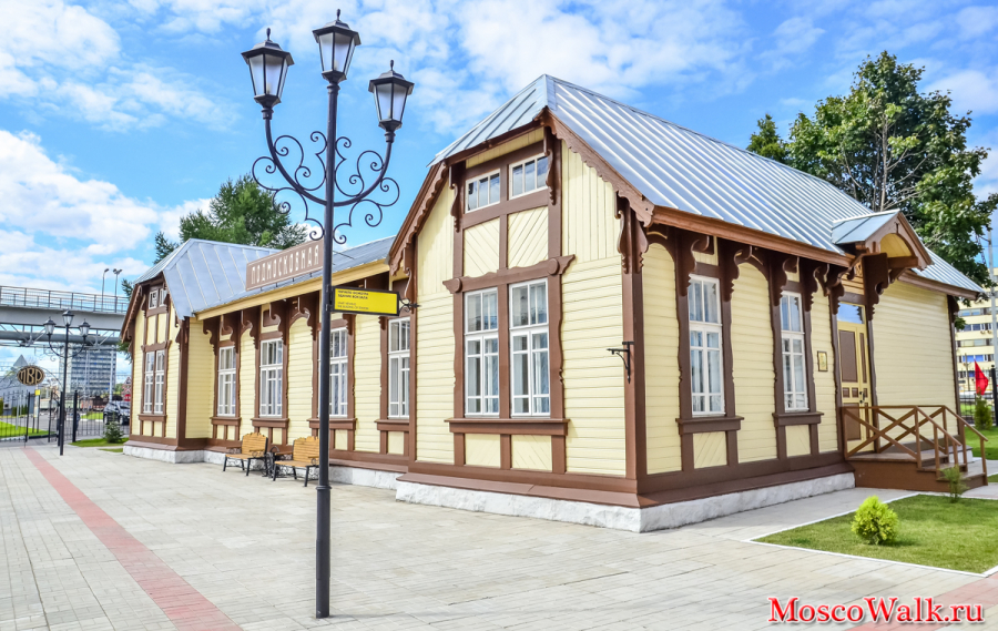 Здание вокзала Московско-Виндаво-Рыбинской железной дороги