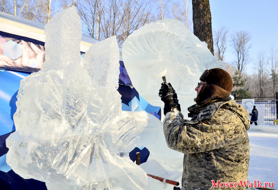 Всероссийский конкурс по ледяной скульптуре