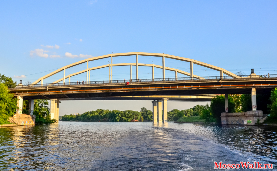 Хорошёвский мост через Москва реку