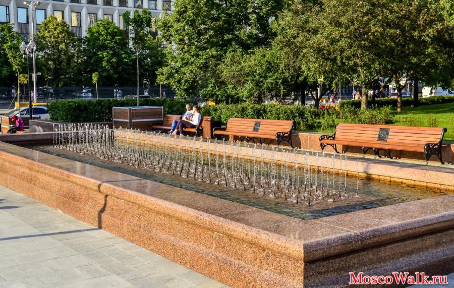 фонтан на Калужской площади