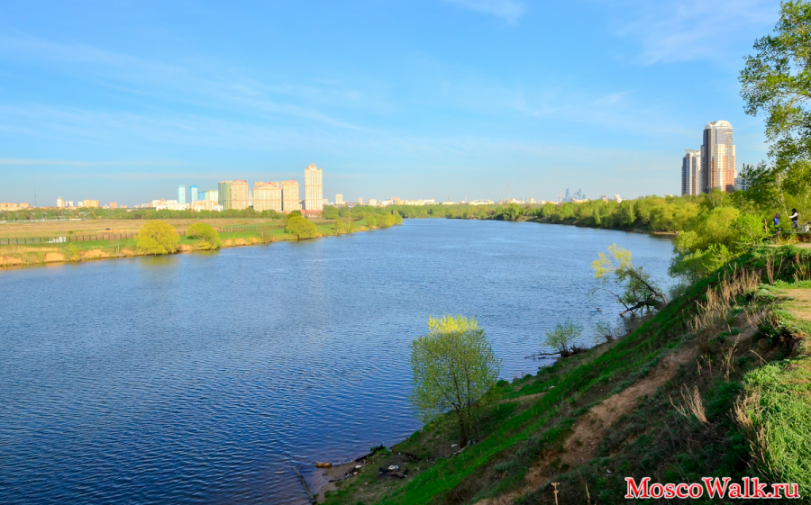 Строгино. Москва-река. Живописный вид