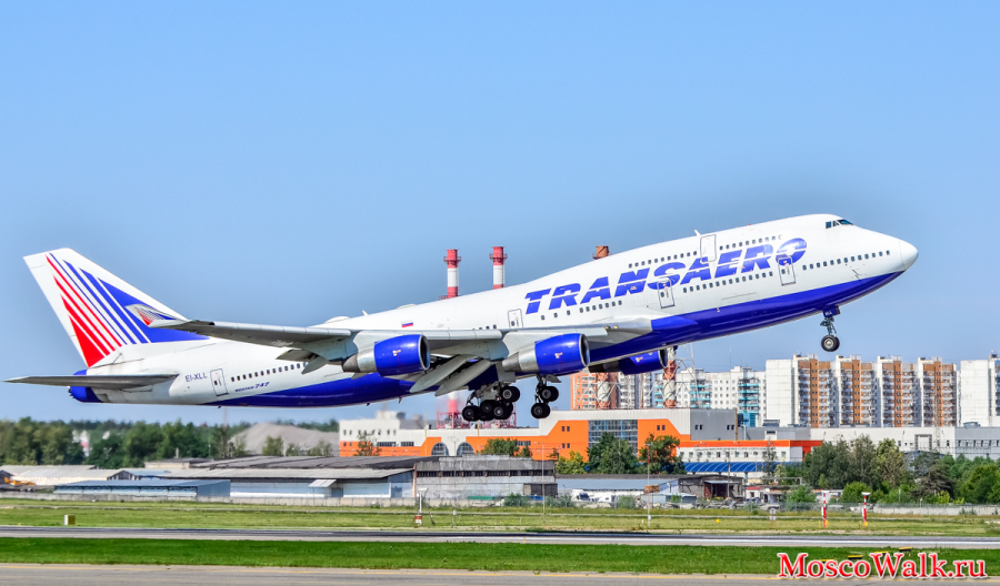 Transaero Airlines Boeing 747
