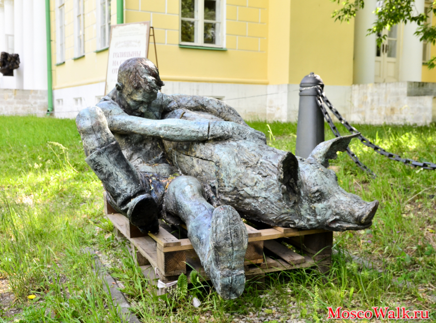 выставка произведений скульптуры в Кузьминках