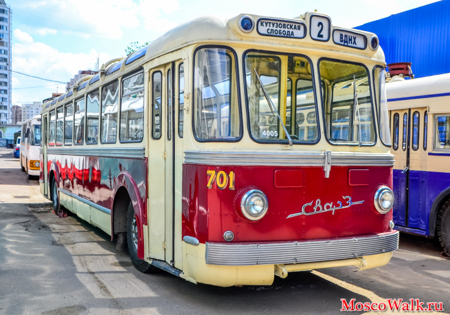  троллейбус СВАРЗ №701