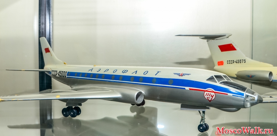 пассажирский самолет Ту-124