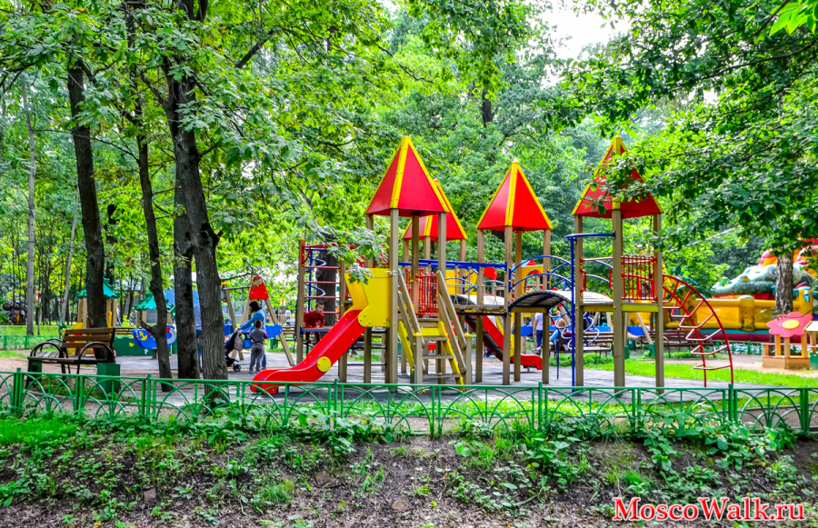 отдых с детьми в парке Толстого в Химках