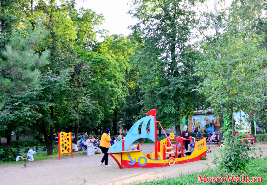 Поселок Развилка Детские площадки