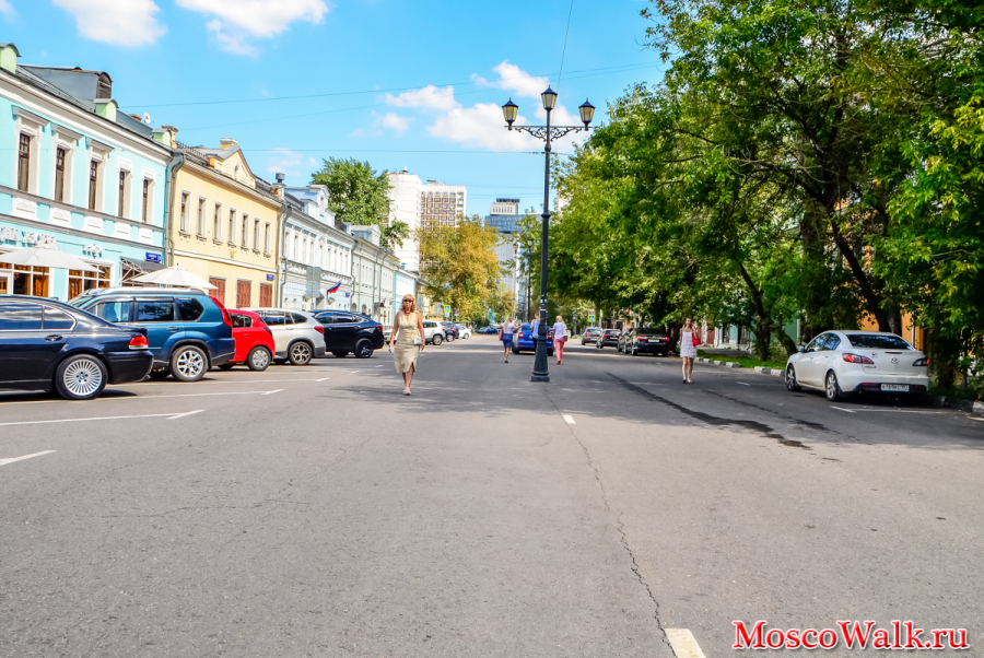 Пешеходная улица Школьная