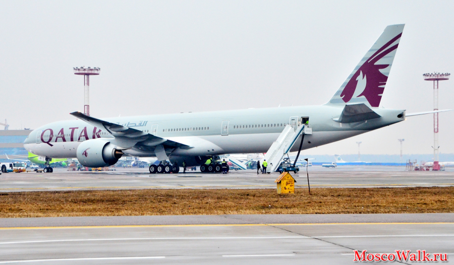 Qatar Airways в Домодедово