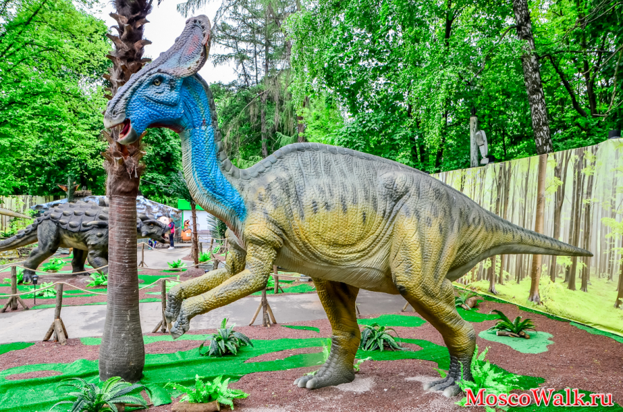 Динозавры в парке Сокольники
