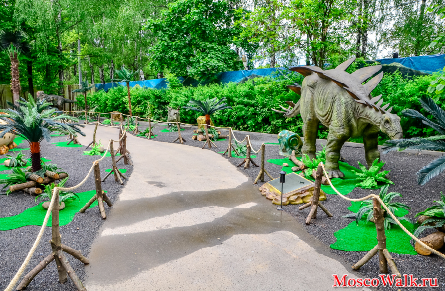 Выставка Динозавров в Сокольниках