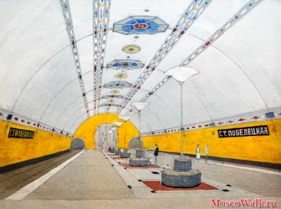 выставка Московское метро — подземный памятник архитектуры