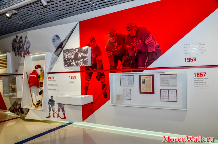 история советского хоккея