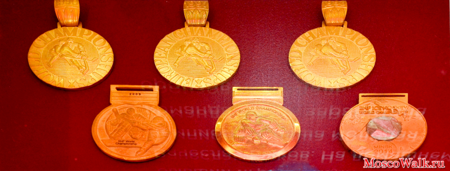 Золотые медали сборной СССР по хоккею