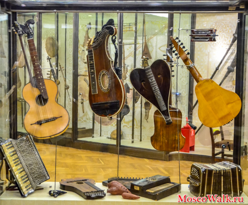 музыкальные инструменты в Музее