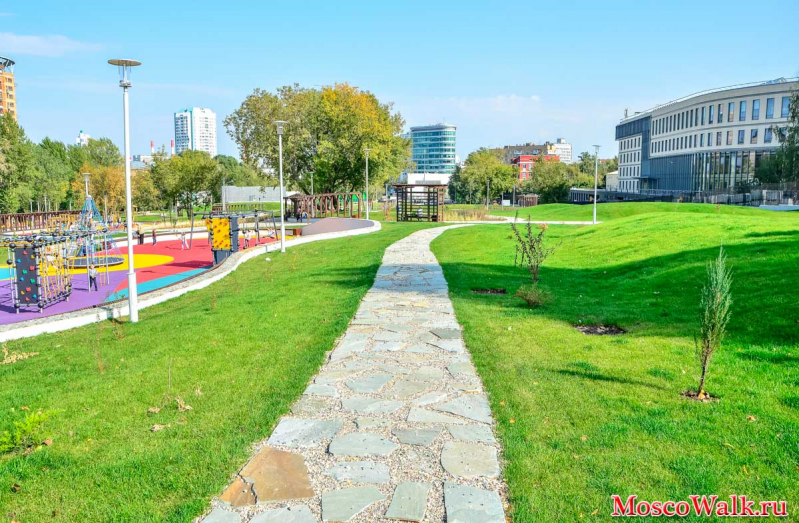 Новый парк «Академический» открылся на юго-западе Москвы