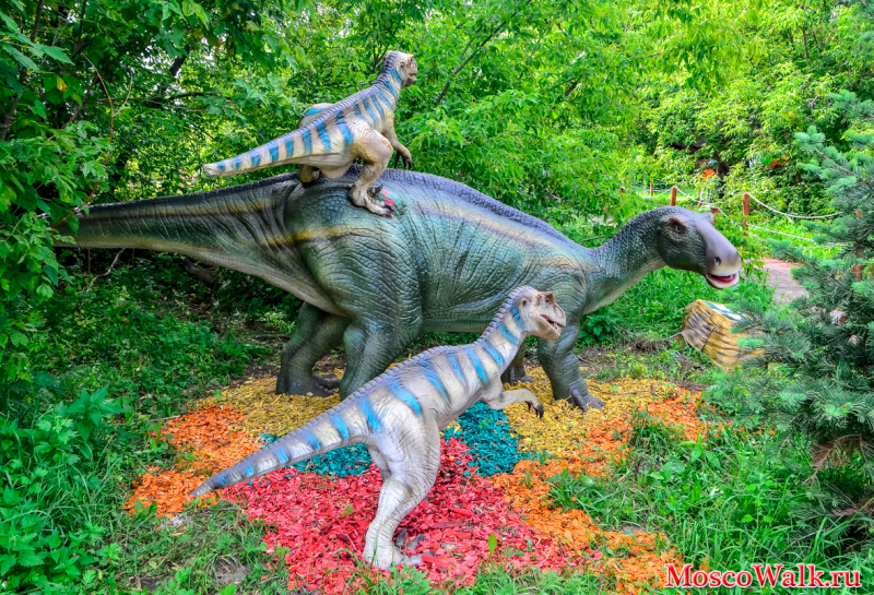 парк Динозавров под открытым небом