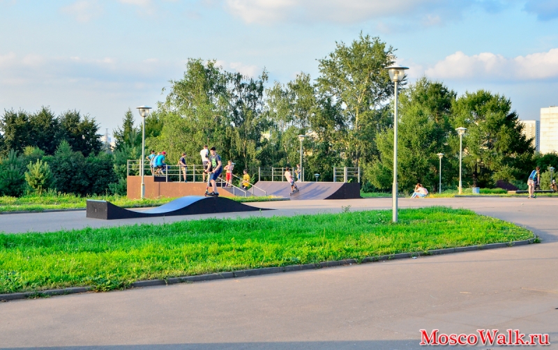 Скейт-парк в Зябликово