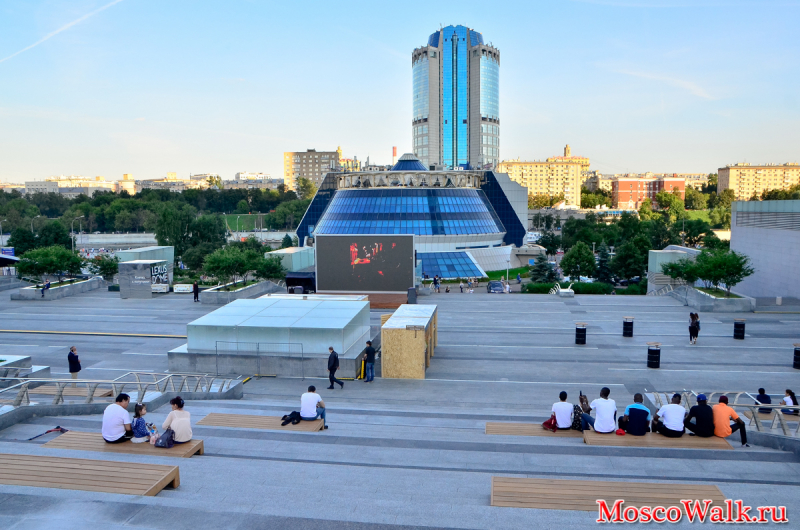 Кинотеатр под открытым небом Москва Сити
